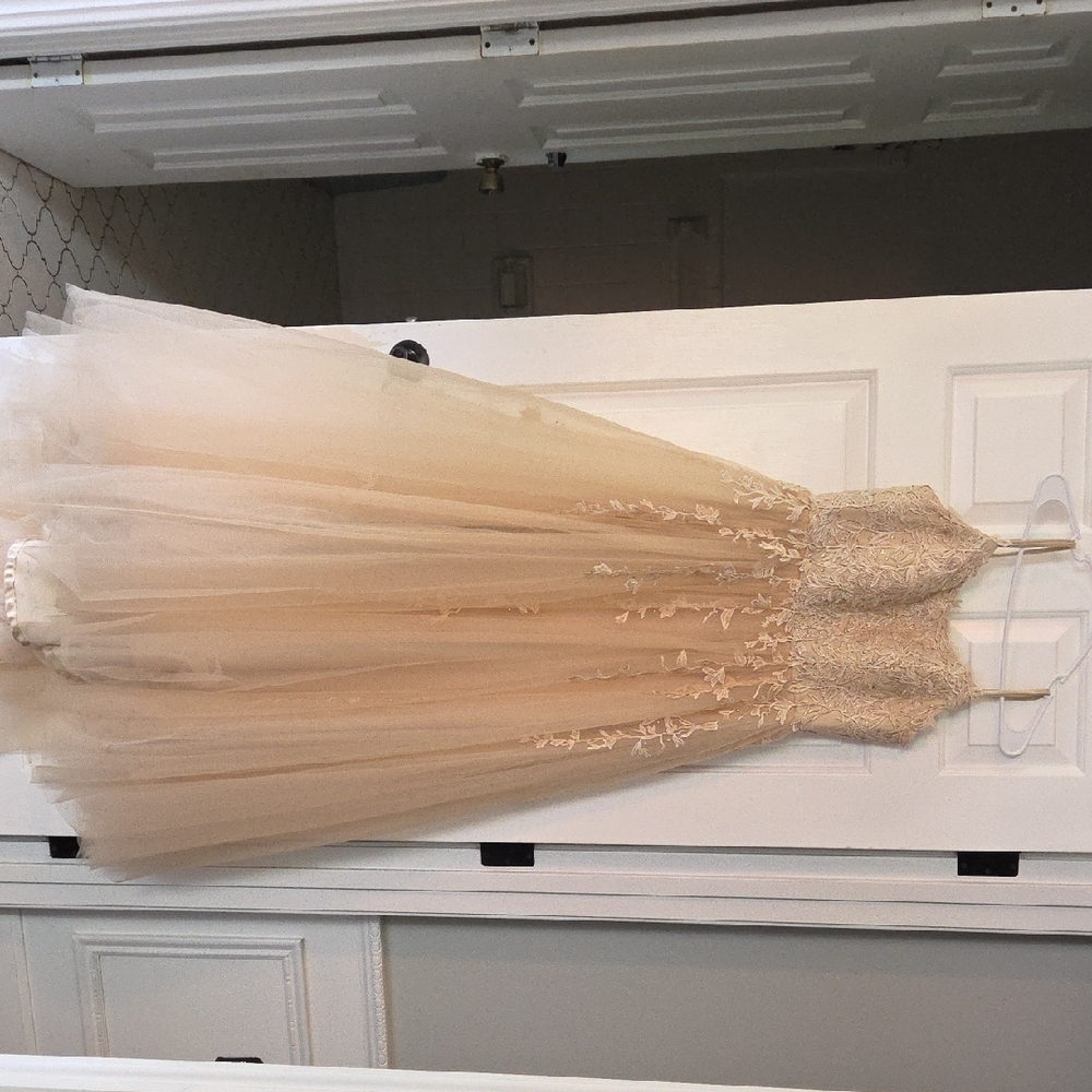 Elegant Cream Kids Dress